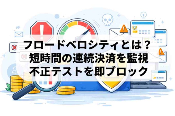 フロードベロシティとは？不正を瞬時に見抜くスピード検知の仕組み