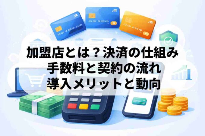 クレジットカード加盟店の仕組みとは？役割や最新の導入事情を解説