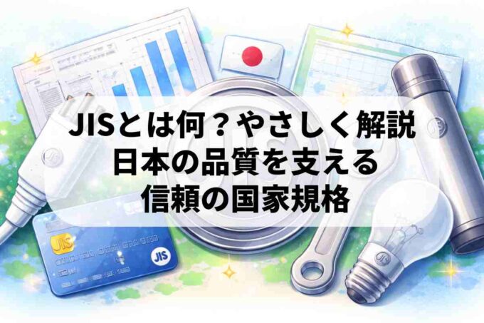 JIS（日本産業規格）とは？日本の品質を支える国家規格を解説