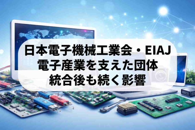 日本電子機械工業会（EIAJ）とは？役割や歴史と統合後の活動