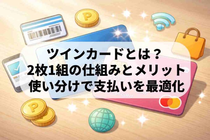 ツインカードとは？2枚1組で発行される仕組みと注意点を解説