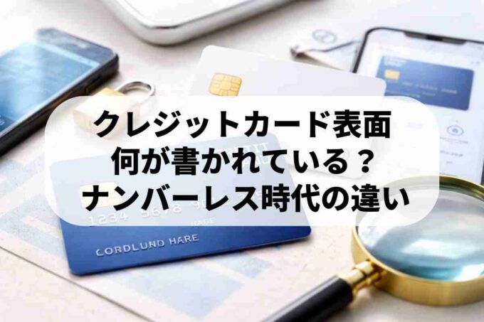 クレジットカード表面の記載事項とは？最新のデザインと機能を解説