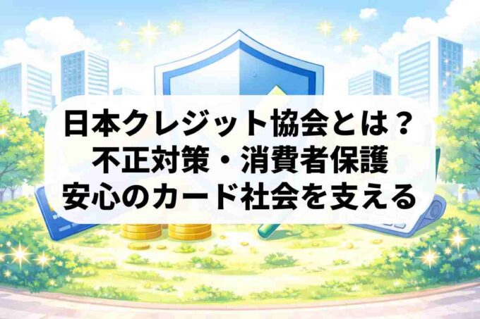 日本クレジット協会（JCA）とは？安全なカード社会の守護神