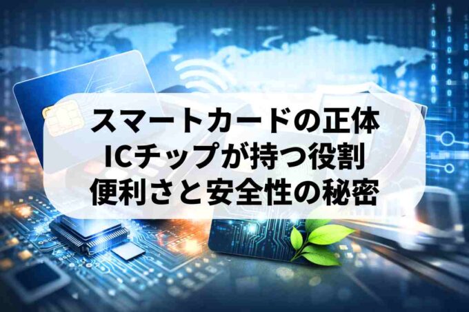 スマートカードとは？ICカードの仕組みと利便性を解説