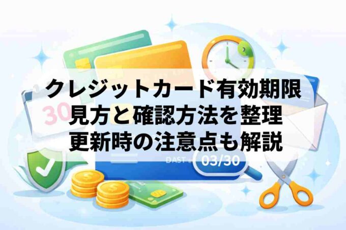 クレジットカードの有効期限とは？確認方法や更新時の注意点を解説