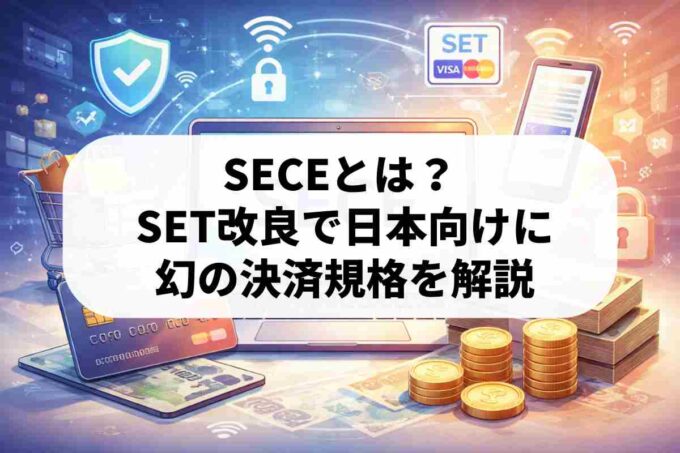 SECEとは？日本の商習慣に対応を目指した「幻」の決済規格