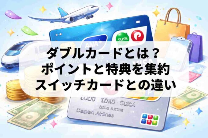 ダブルカードとは？メリットやスイッチカードとの違いを詳しく解説