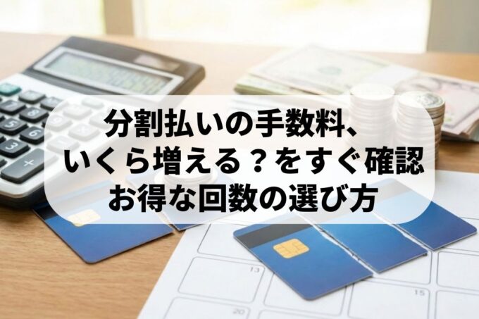 クレジットカード分割手数料の計算式と仕組み！無料にする裏技も解説