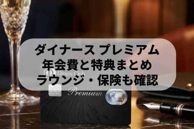 ダイナースのブラック！プレミアムカードの審査・特典・年収を徹底解説