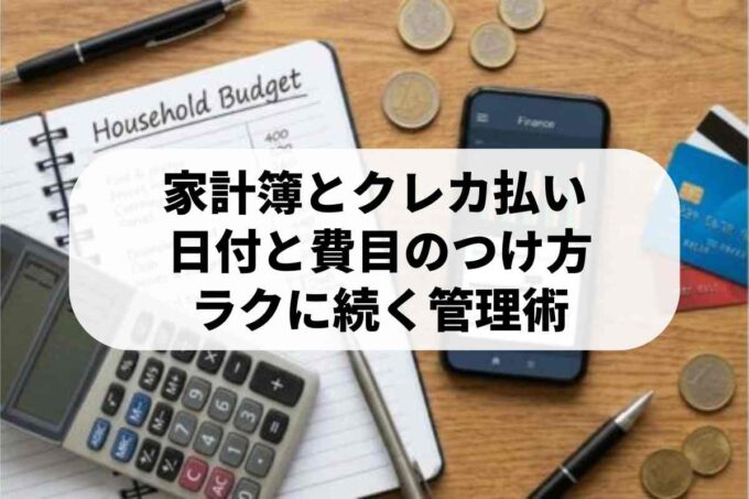 家計簿でクレジットカード払いを管理する完全ガイド【日付・費目・アプリ活用】