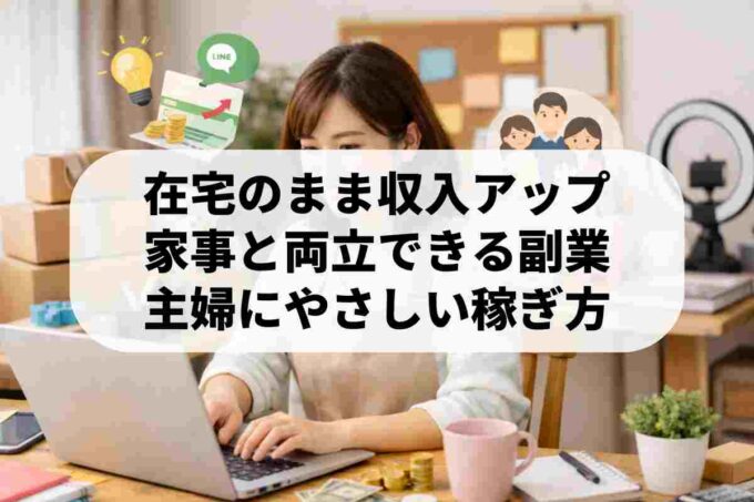 主婦が在宅で副業を始める方法と注意点を分かりやすく解説