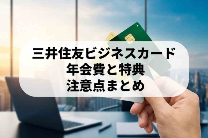 三井住友ビジネスカードを徹底解説！住所変更の方法や審査・種類まとめ