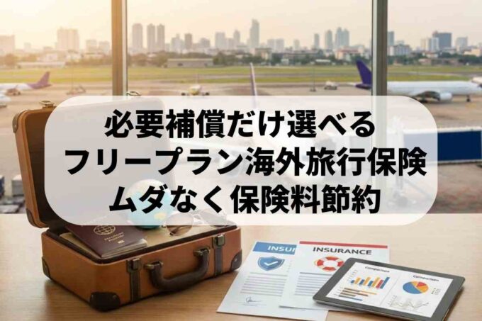 海外旅行保険フリープランの使い方！保険会社を徹底比較