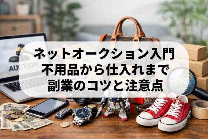 ネットオークション副業の攻略法！初心者〜中級者の稼ぎ方まとめ