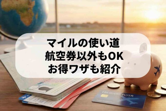 マイルの貯め方・交換方法を徹底ガイド！航空券やお得なツアーへの活用術