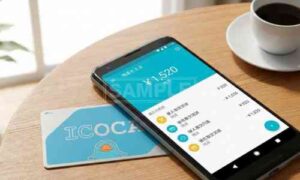 ICOCAアプリを利用した時のイメージ