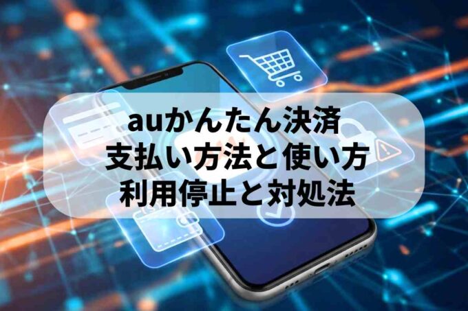 auかんたん決済の使い方と注意点！5つの体験談でわかる活用術