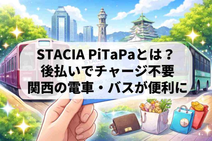 STACIA PiTaPaでSポイントを貯める方法！損しない使い方を解説