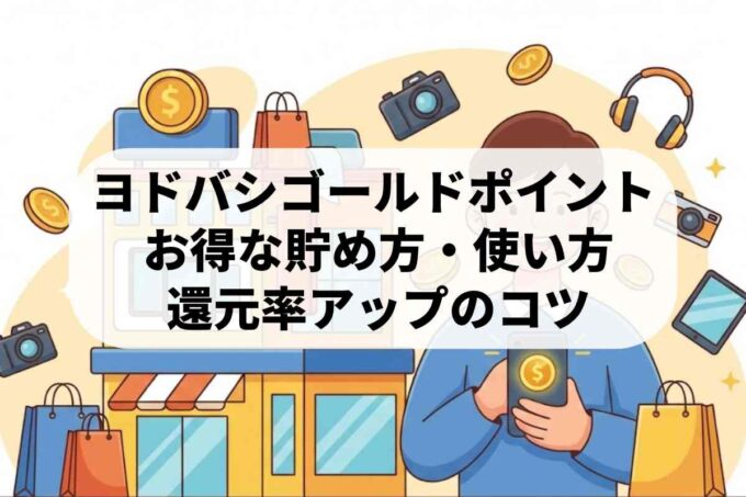 ヨドバシゴールドポイントの使い方！お得な貯め方と4つのコツを解説