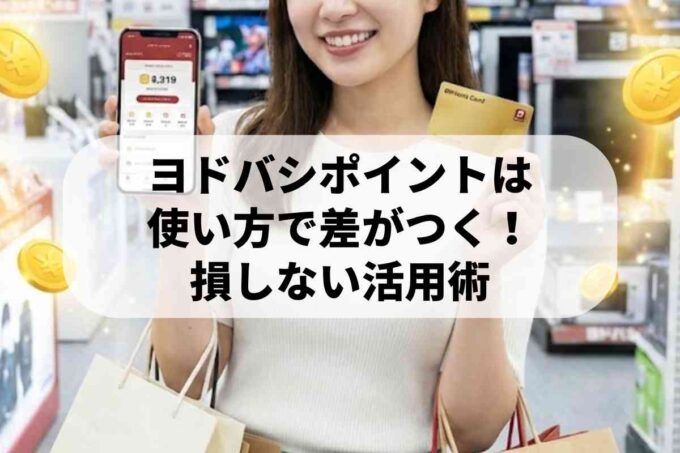 ヨドバシポイントの損しない使い道！賢く消化する3つの裏技と注意点