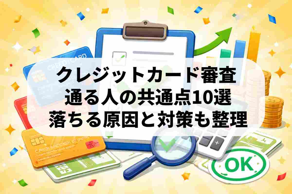 クレジットカード審査に通る人！決定的な理由10選【保存版】 | ロクス