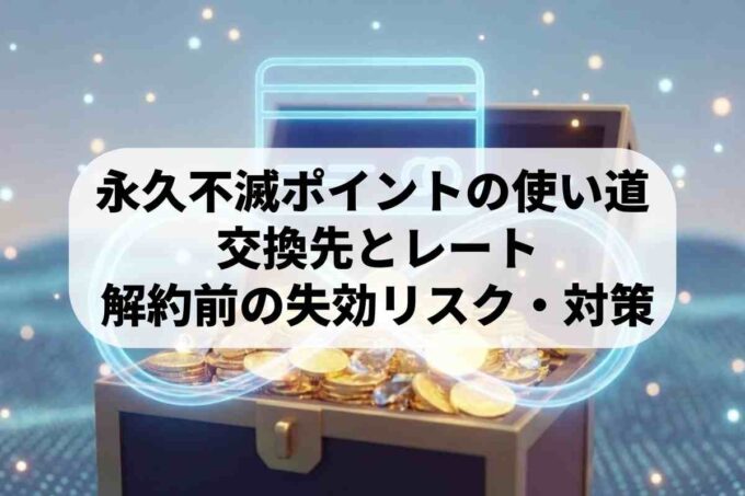 セゾンカード解約前に確認！永久不滅ポイントの交換先と注意点