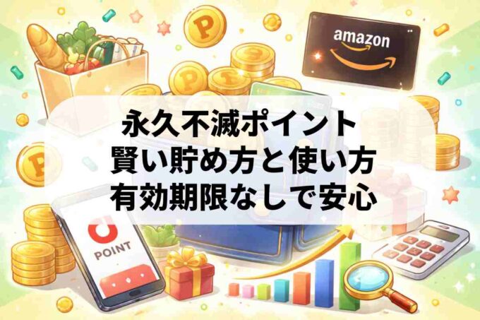 永久不滅ポイントのメリットと使い道！お得な交換先と注意点を解説