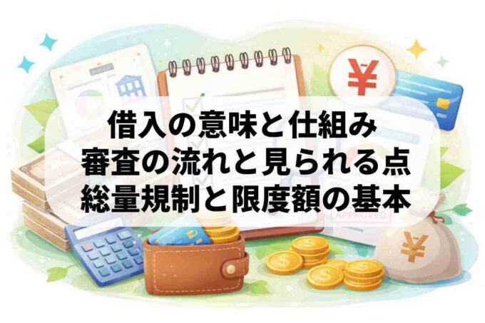 借入の意味とは？初心者向けに審査や仕組みを分かりやすく解説