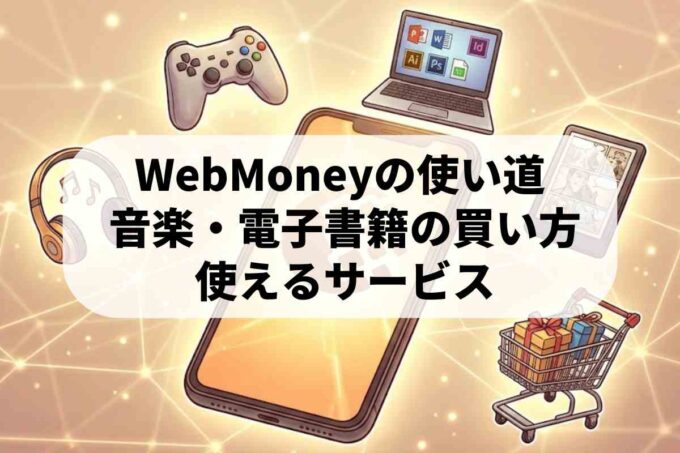 ウェブマネーの使い道おすすめ5選！換金や余った残高の活用法