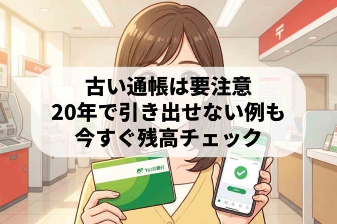 20年で預金が消滅するケースも？ゆうちょの残高確認方法を解説