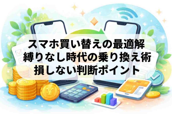スマホ買い替えのタイミングはいつ？損をしない乗り換えのコツをまとめて解説