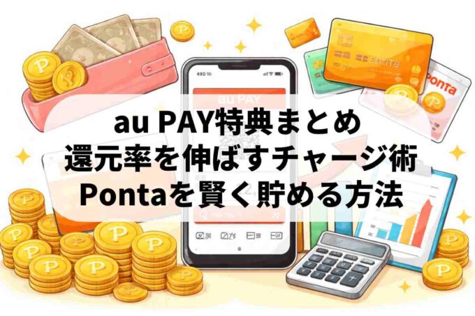 au PAY（旧au WALLET）完全ガイド！還元率アップのアプリ活用術