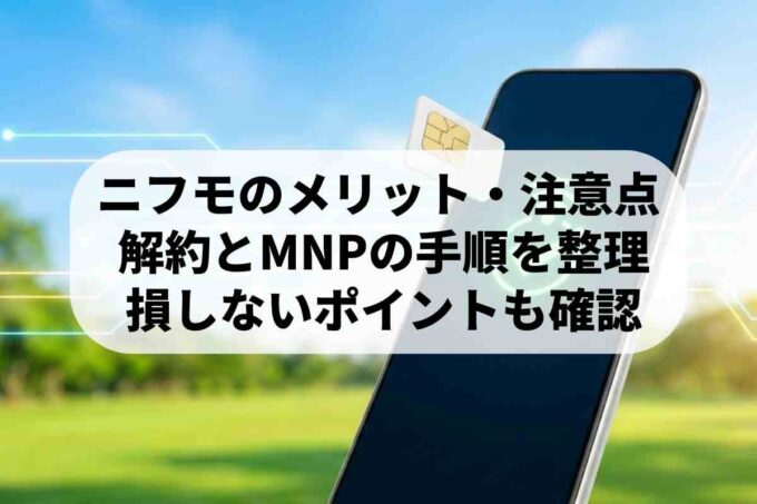 ニフモの人気の理由5選！解約手順やタイミングもあわせて解説