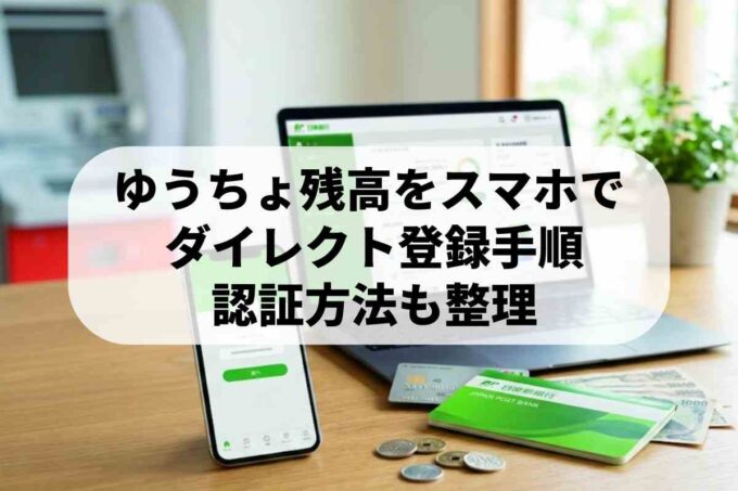ゆうちょ銀行の残高確認方法！ダイレクトやアプリ・トークンの使い方も解説