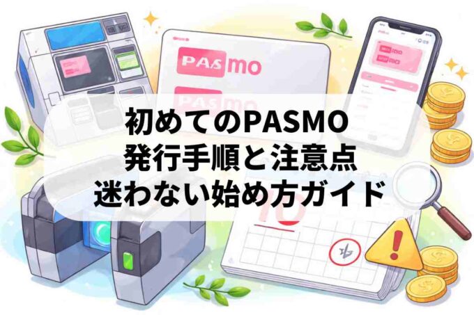 ＰＡＳＭＯの作り方ガイド！物理カードの再開状況とモバイル活用術