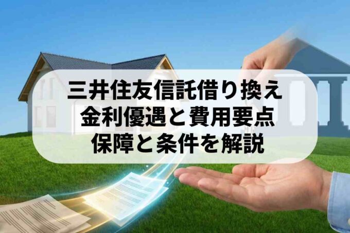三井住友信託銀行で住宅ローンを借り換えるとどう変わる？メリットと費用を解説