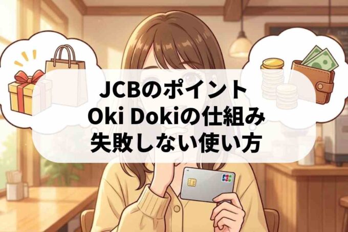 Oki Dokiポイントの特典と使い方！交換とキャッシュバックの最適解は？