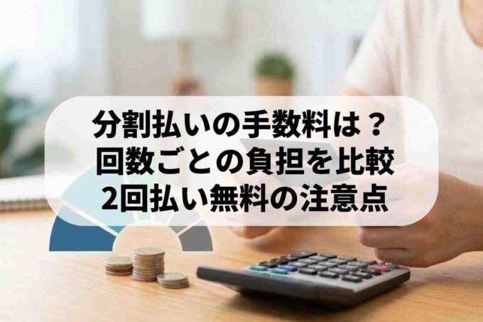 クレジットカード分割払いの手数料は？最新相場と損をしない回数