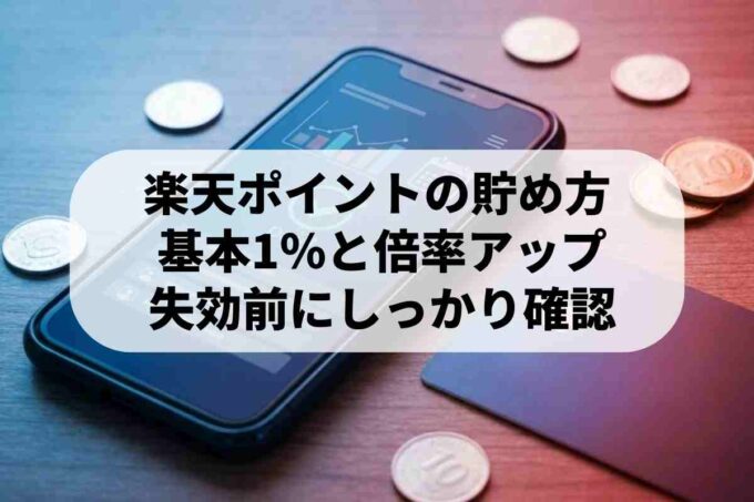 楽天ポイントを賢く貯める極意！基本還元率と倍率アップのコツ