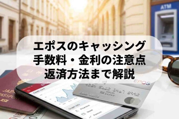 エポスカードキャッシングの増額申請・海外利用と返済方法を解説