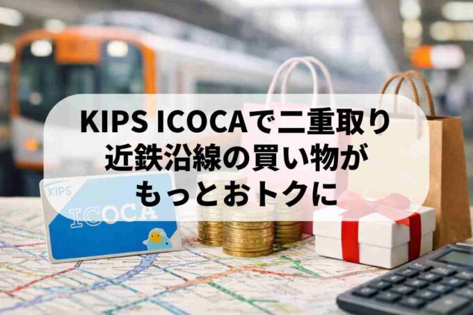 モバイルICOCAでKIPSポイントを貯める方法！二重取りの秘訣と連携ガイド