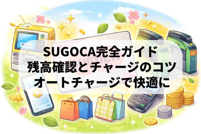 SUGOCA残高チェック術！JQカードで120％活用する裏ワザ
