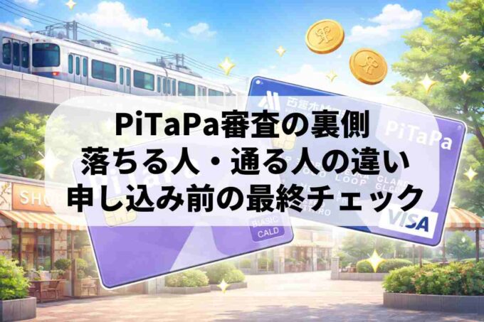 PiTaPa審査に落ちたら？保証金預託制に代わる唯一の対策を解剖