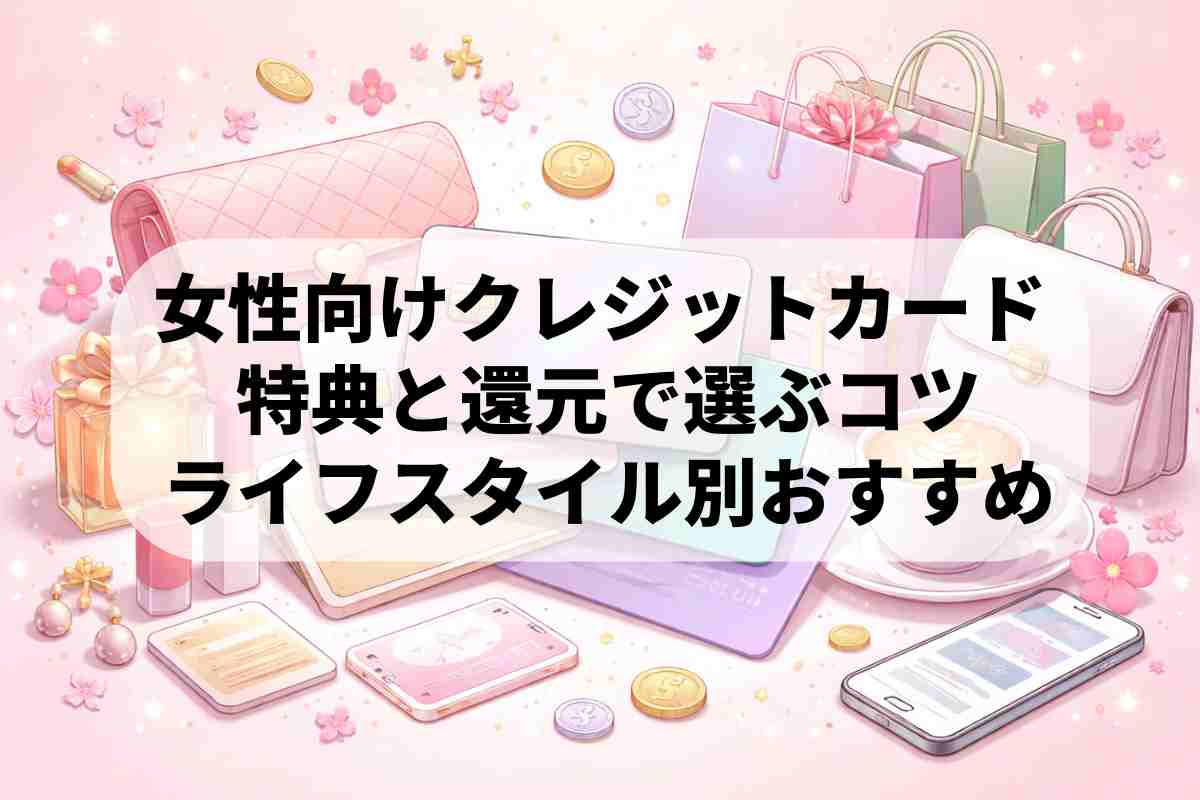 女性向けクレジットカードおすすめ10選！自分に合う1枚の選び方 | ロクス