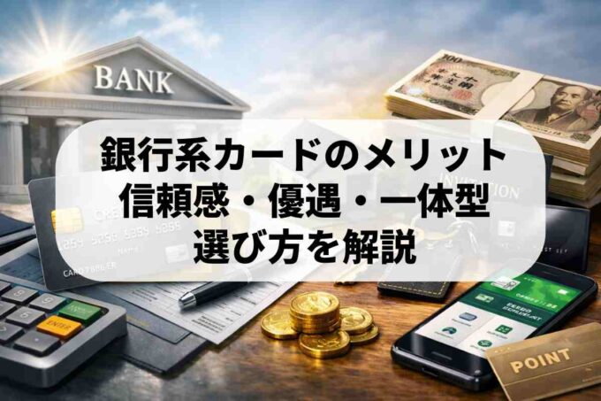 銀行系クレジットカードのメリット・デメリット！審査のコツと最新事情