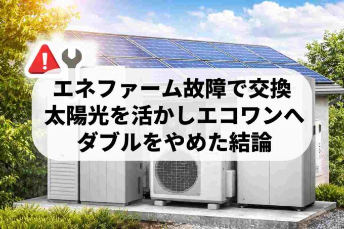 既存住宅やリフォームでエコワン「ダブルハイブリッド」は必要？メーカーの結論