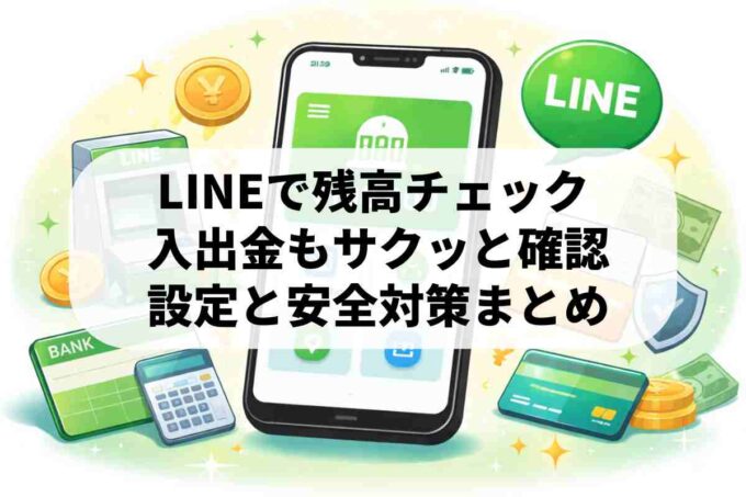 銀行の残高確認はLINEが便利！最新の対応状況と注意点を徹底調査