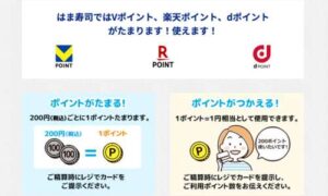 はま寿司で使えるポイントイメージ画像