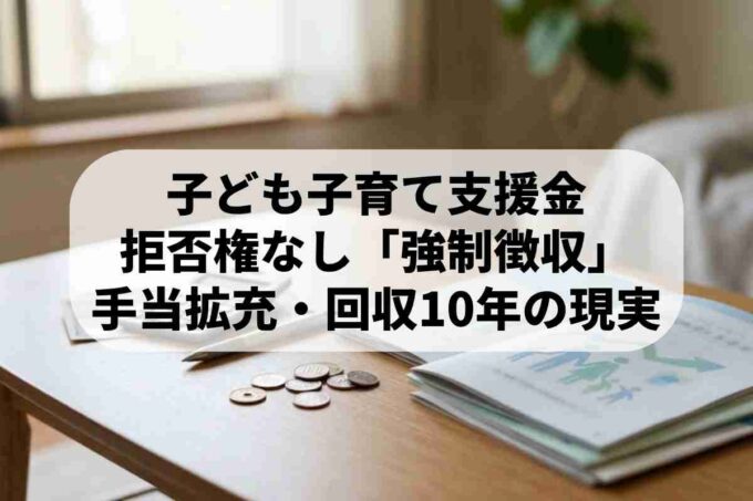 子ども・子育て支援金で国保はいくら増える？｜月350円の負担増は普通に痛い