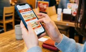 アプリのクーポン画面や使い方がわかるイメージ画像